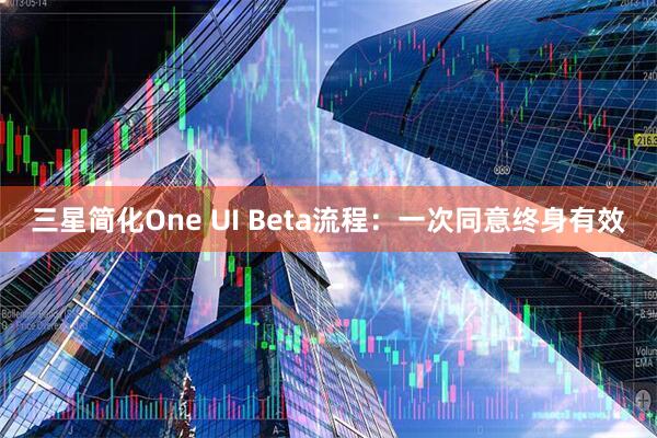 三星简化One UI Beta流程：一次同意终身有效