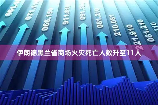 伊朗德黑兰省商场火灾死亡人数升至11人